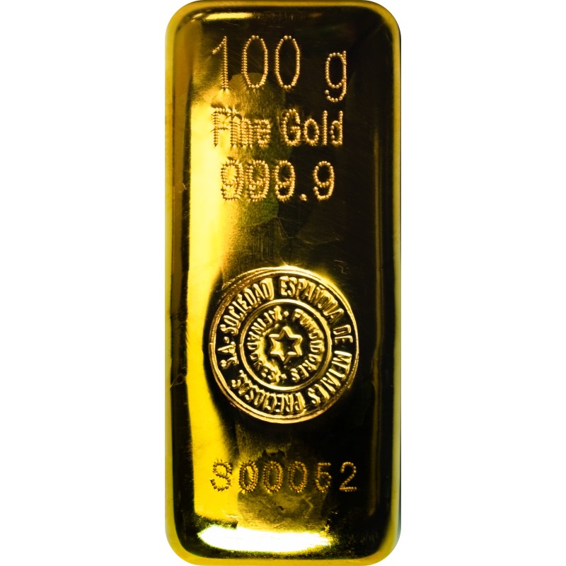 Lingote de oro 2,5 gramos de PAMP - The Gold House