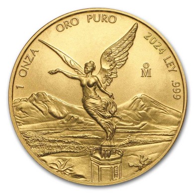 Moneda de Oro México-1 Oz.-Libertad-2024