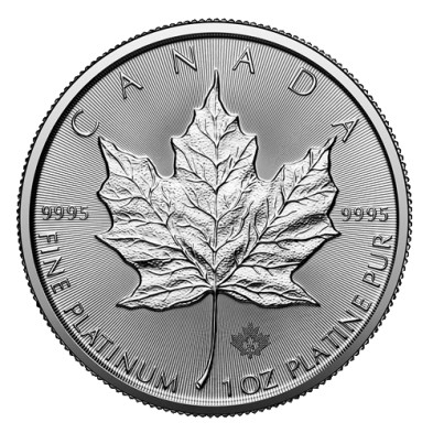 Moneda de Plata 5$ Dollar-Canadá-1 oz.-Maple Leaf-2024