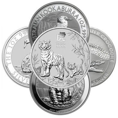 Moneda de Plata 1oz-Australia-Varias Ediciones