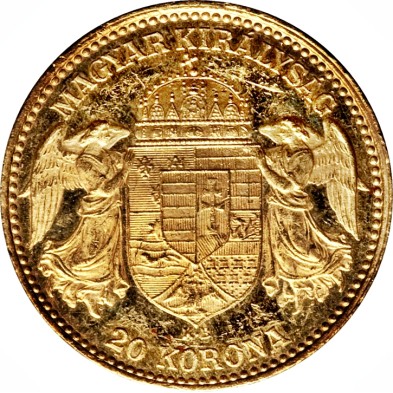 Moneda de oro 20 Coronas-Hungría-Francisco José I-Varios Años