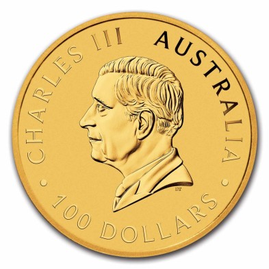 Moneda de Oro 100$ Dollar-Australia-1 oz.-Kangaroo (canguro)-2025