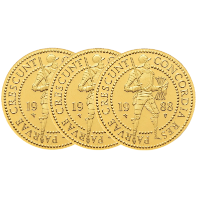 Moneda de Oro-2 Ducados-Holanda-Varios Años