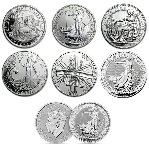 ediciones moneda britannia 1997 2025